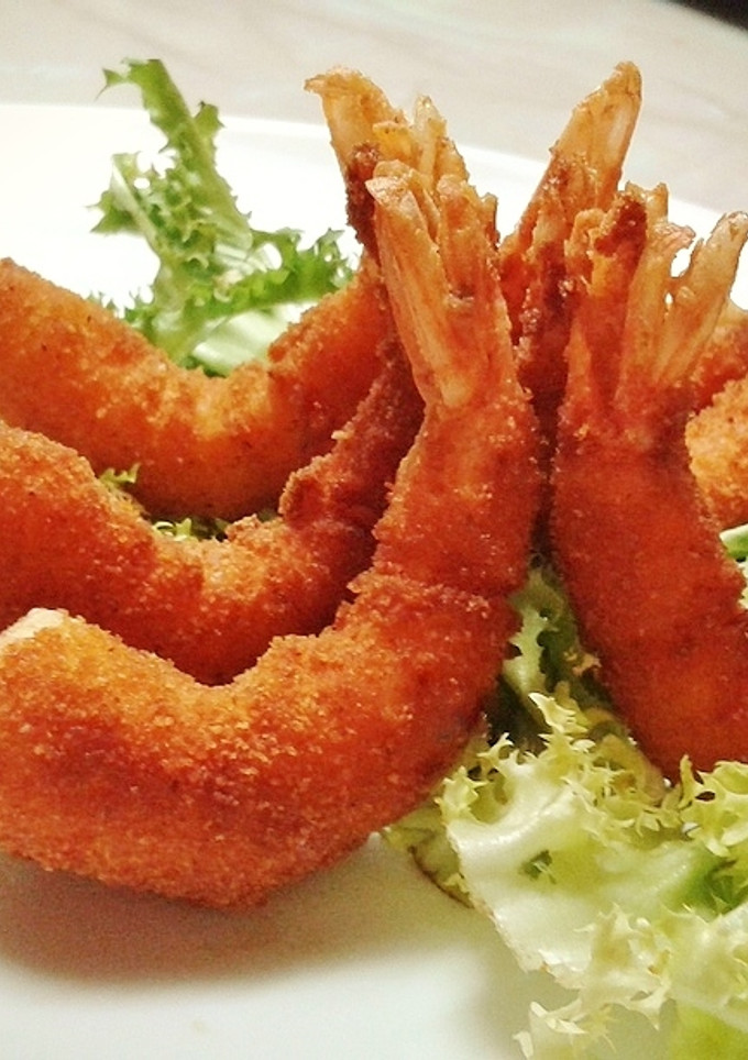 Una foto de Langostinos empanados