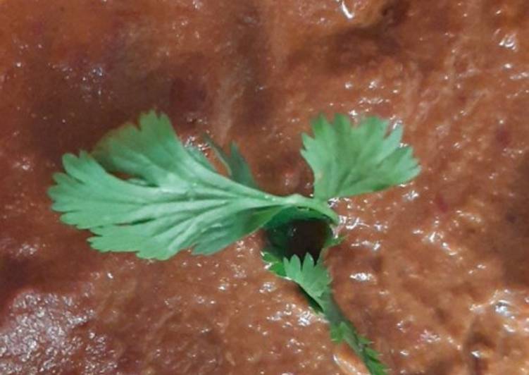Recipe of Super Quick Homemade Red chilli tomato chutney