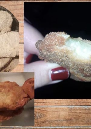 Una foto de Milanesas de berenjena