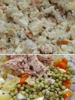 Una foto de Ensalada de atún