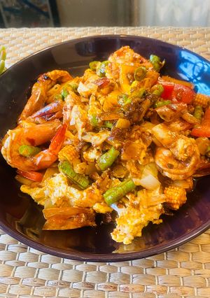 รูปของ ผัดพริกกุ้ง ไข่คะมำ🦐