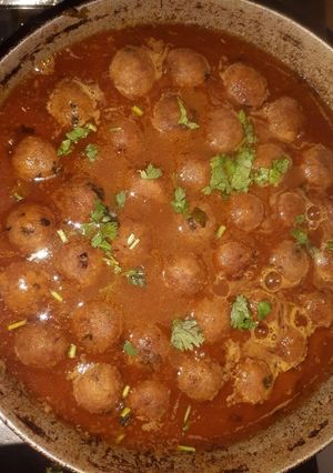 A picture of Raw Banana Kofte.