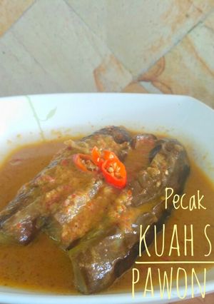 Foto resep Pecak Terong Kuah Santan
