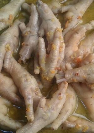 Foto resep Ceker kuah kuning ala rikha