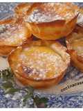 Tartitas de queso al limón -suspiros de amantes-