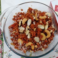 A picture of Carrot Halwa.