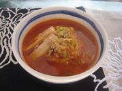 A picture of chicken peper soup