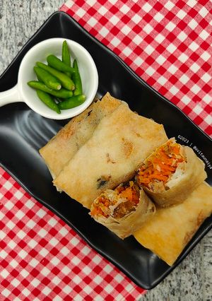 Foto resep Lumpia Wortel Ebi