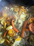 Bifes a la criolla 🥩🥕🧅🥔