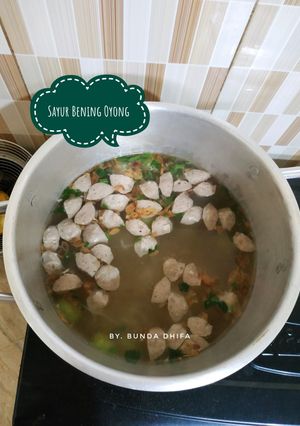 Foto resep Sayur Bening Oyong
