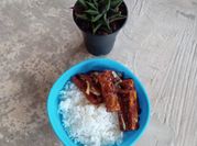Gambar ricebowl tahu lada garam