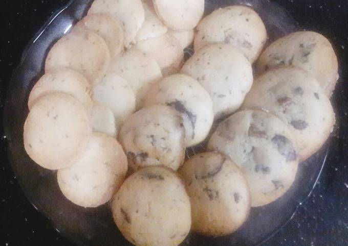 Steps to Make Super Quick Homemade Chocochip cookies &amp; zeera biscuits