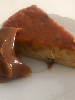 Una foto de Budín de pan dulce