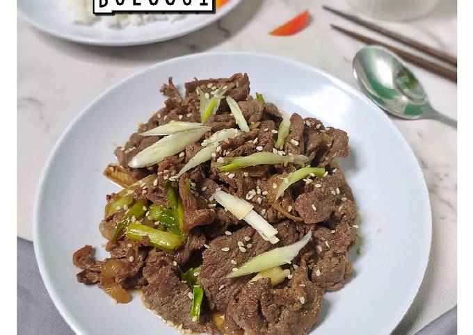 Beef bulgogi