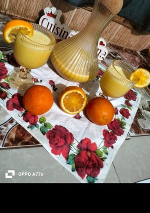 صورة لوصفة عصير البرتقال والليمون