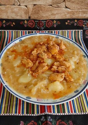 Kelkáposzta főzelék recept fotója