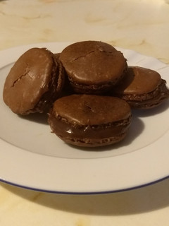 Φωτογραφία της συνταγής Macarons σοκολατένια 😋