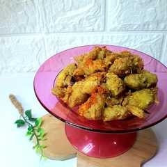 รูปของ Cemilan/lauk : Spicy Chicken Popcorn