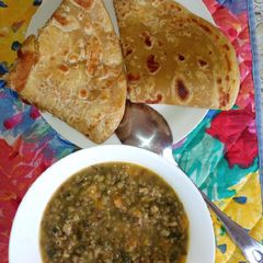 A picture of Chapati za unga ya mhogo(cassava flour).