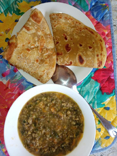 A picture of Chapati za unga ya mhogo(cassava flour).