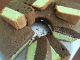 Bolu Panggang Pandan Coklat