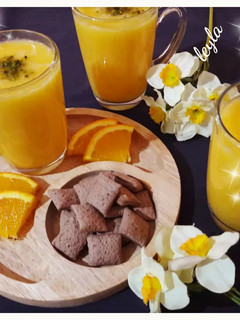 عکسی از دستور موکتل سیب و پرتقال و موز🍏🍊🍌