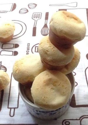 Hình của món Bánh mì phô mai Brazil (Brazilian cheese bread).