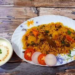 A picture of Veg Pulao.