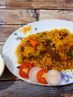 A picture of Veg Pulao.