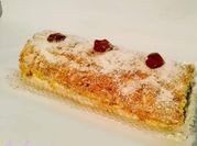 Una foto de postres con manjar