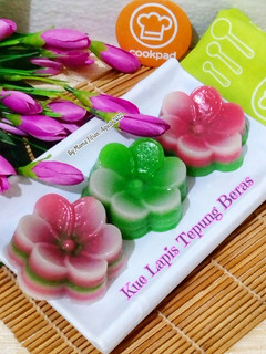 Foto resep Kue Lapis Tepung Beras