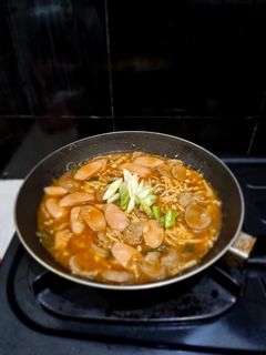 Foto resep Tumis Jamur enoki bakso sosis