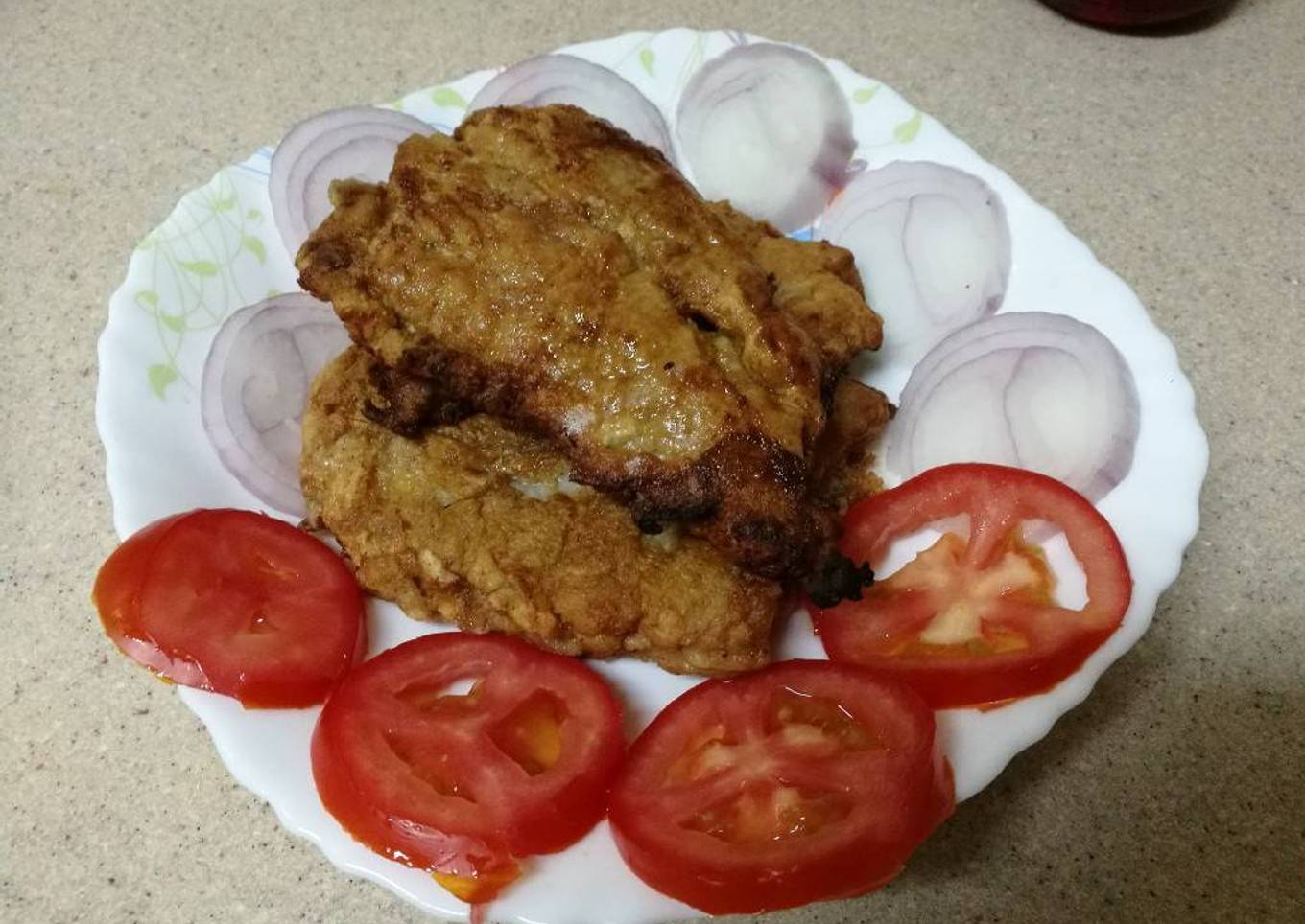 Fried crispy fish