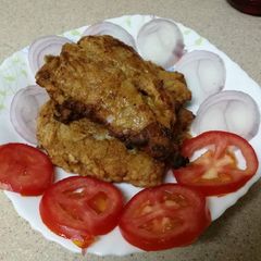 A picture of Fried crispy fish.
