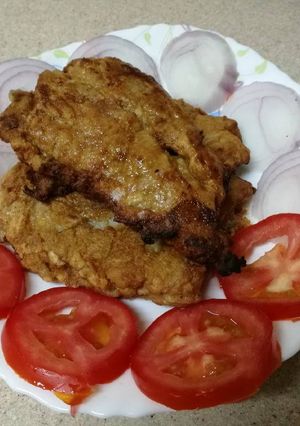 A picture of Fried crispy fish.