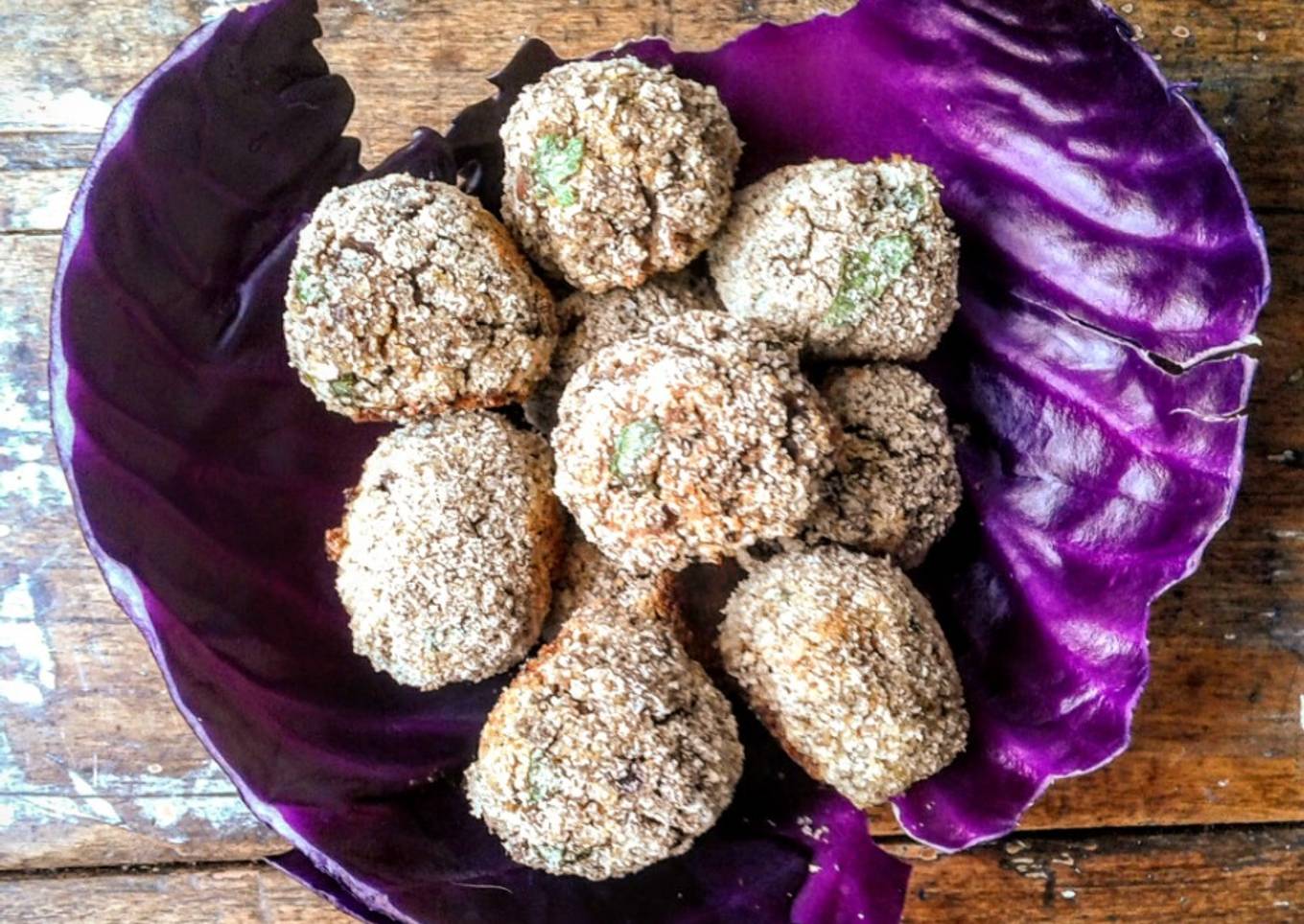 Albóndigas de CARNE DE SOYA al horno