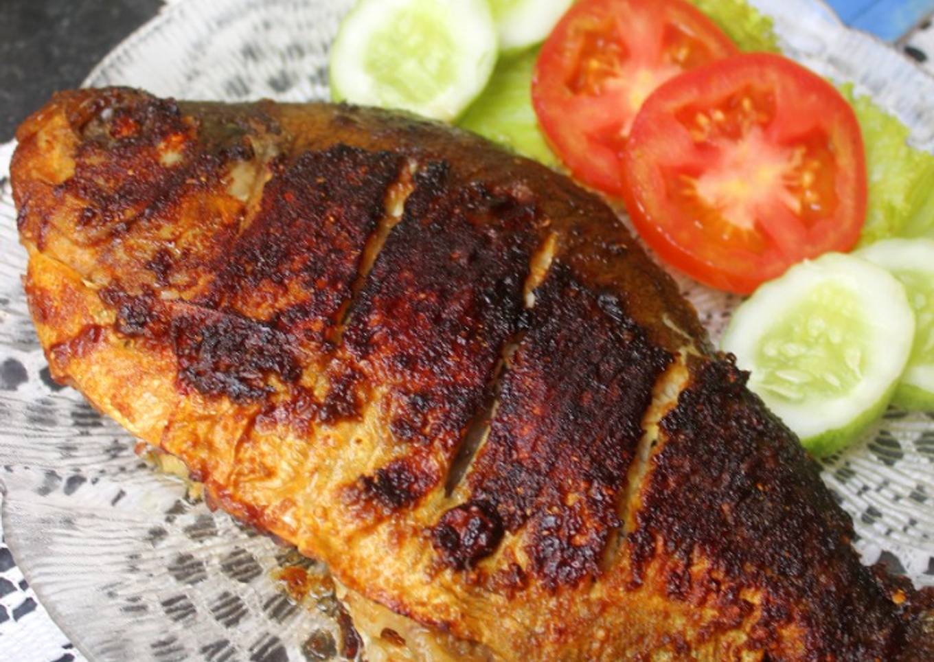 Ikan Bawal Bakar Kecap