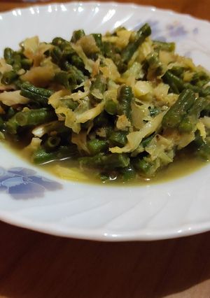 Foto resep 379. Oseng Kacang Kubis