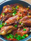 Peppered Turkey wings