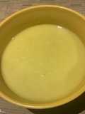 Crema de olluco con cúrcuma