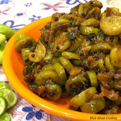 A picture of Kundru Garlic Ki Sabzi (Ivy gourd Garlic Dry Vegetable) – Lunch Recipe.