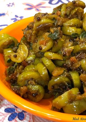 A picture of Kundru Garlic Ki Sabzi (Ivy gourd Garlic Dry Vegetable) – Lunch Recipe.