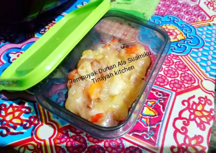Cara Gampang Membuat Sambal Tempuyak Durian Ala Suamiku sederhana menu bekal suami yang Sempurna