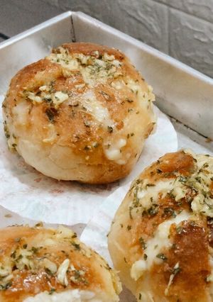 Foto resep Korean garlic cheese bread