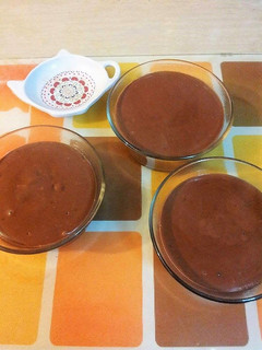 Una foto de Pudín de chocolate casero