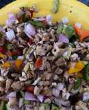 Ceviche de champiñones