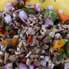 Una foto de Ceviche de champiñones