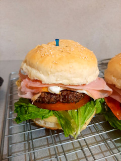 Una foto de Pan de papa para hamburguesas 🍔
