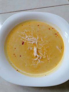 Sütőtökkrémleves recept fotója