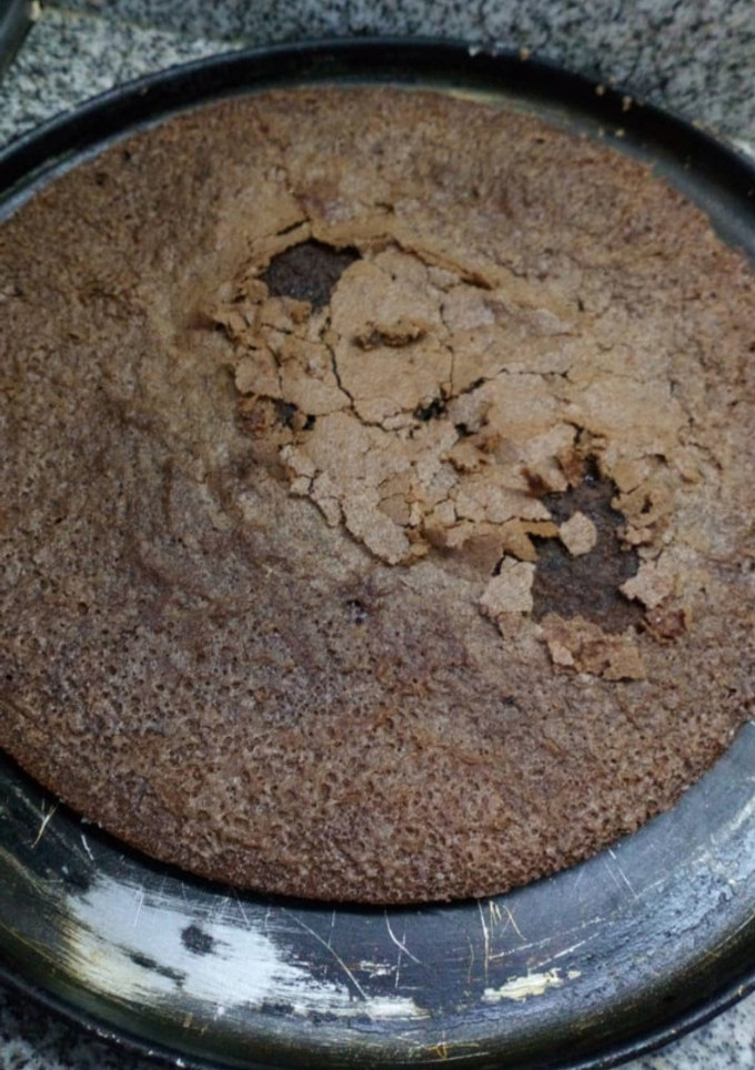 Una foto de Brownie sin TACC